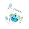 Bath Shower Bubble Toy Portable Summer Backyard Bathtub Elephant Water Sprayer for Ages 6-12
