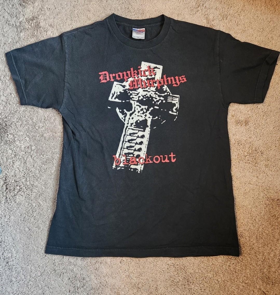 Vintage DROPKICK MURPHYS band T SHIRT 2003 Tee Irish Punk rock Unisex T-Shirt XXXL