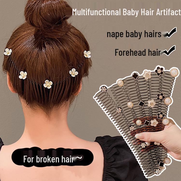

Camellia Hair Comb and Pin Set for Girls