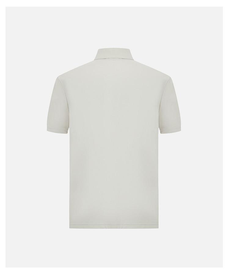 [Classic 3D Letter Version] 26 Spring/Summer Simple Solid Color Versatile Men's Short Sleeve Polo Shirt