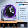 2026 Rechargeable Digital Display Turbine Fan: Wall-Mountable Desktop Fan with Large Airflow