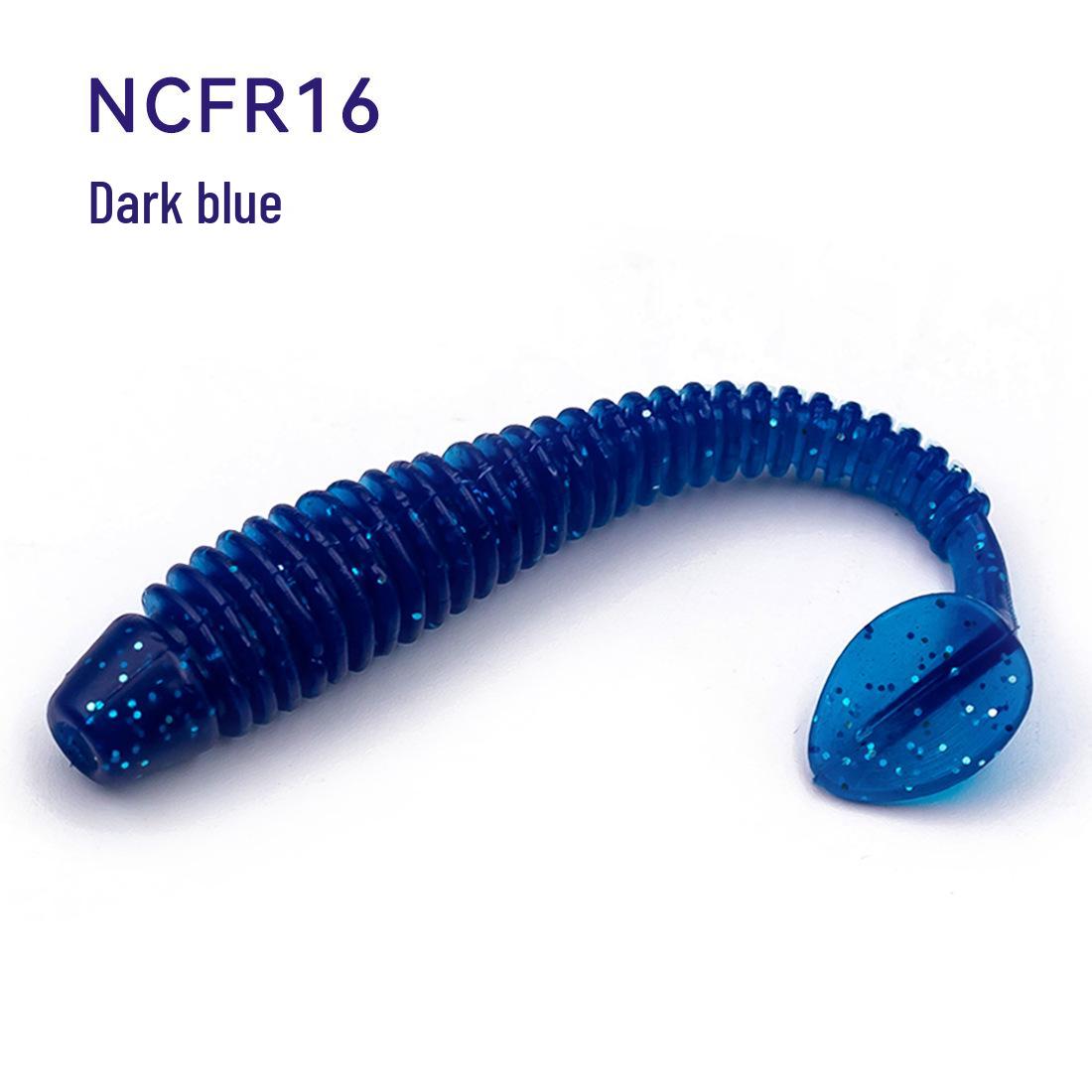 

Приманка Мягкая Приманка Т-Хвост Силиконовая Ребристая Имитация Рыбы/Червя, 15 шт.-Упаковка для Окуня и Мандариновой Рыбы 6cm/1.2g [15pcs]