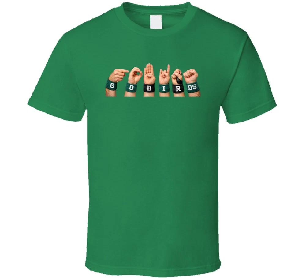 Go Birds Copper Dejean Sign Language T Shirt S