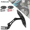 Garde-boue de Moto Fibre de Carbone Imitation Garde-roue Réglable Pour Yamaha Honda Suzuki Scooter Enduro Accessoires Universels