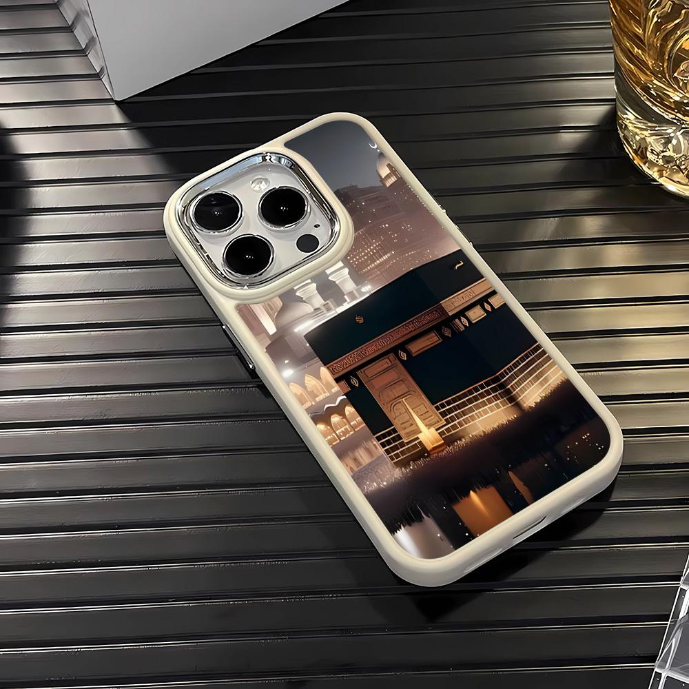 Candlelight Night Scene Phone Case For IPhone 15 14 13 12 11 Pro Max XR XS X 7 8 Plus Love Heart Soft Square Silcone Cover