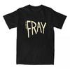 THE FRAY Band Graphic T-shirt Short Sleeve Cotton Loose Male T Shirt Unisex Streetwear Heavy Mental Casual Men/Women Clothes Tee