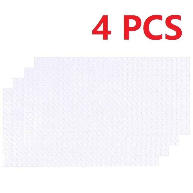 4PCS Classic Baseplates 32x32 16X32 Dots Building Blocks Bricks Base Plates DIY Plastic Board Blocks MOC City Construction Toys