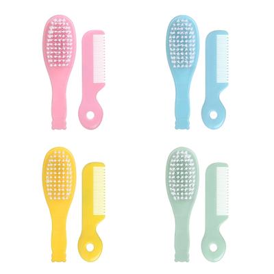 Baby Hair Brush Hair Comb Set Toddler Bathing Brush Newborn Head Massager Brush Infant Hair Grooming Comb Bath Brush