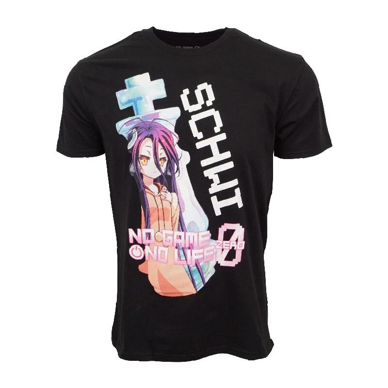 No Game No Life Zero Unisexs Black T Shirt S