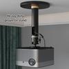 Adjustable Projectors Ceiling Hanging Bracket With 3.5mm Thick Aluminum Tube And Wide Compatibility