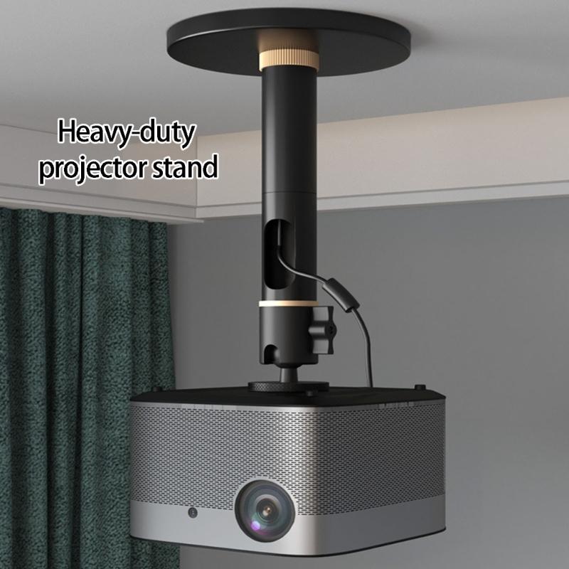Adjustable Projectors Ceiling Hanging Bracket With 3.5mm Thick Aluminum Tube And Wide Compatibility