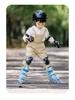 Kids' Beginner Inline Skates for Ages 6-12, Boys & Girls Single Row, Entry Level Roller & Ice Skating Shoes