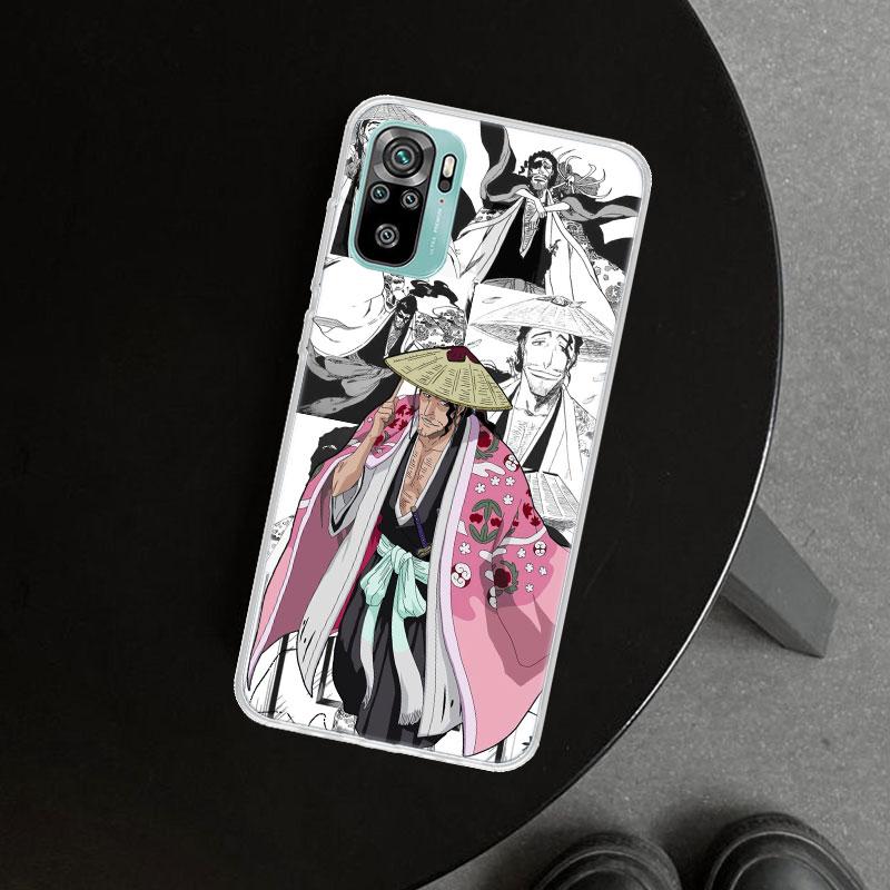 Ichigo Kenpachi Bleach Anime Phone Case Cover for Xiaomi Redmi Note 15 14 13 12 11 Pro Plus 14S 12S 11S 11T 11E 10S 10 Customize