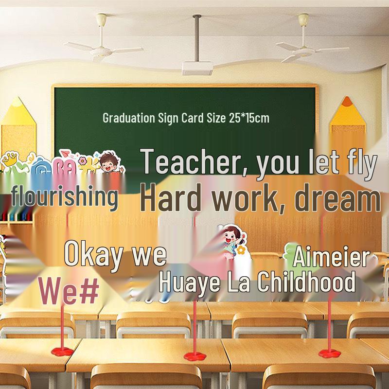 Graduation Ceremony Photo Props for Kindergarten & Primary School
