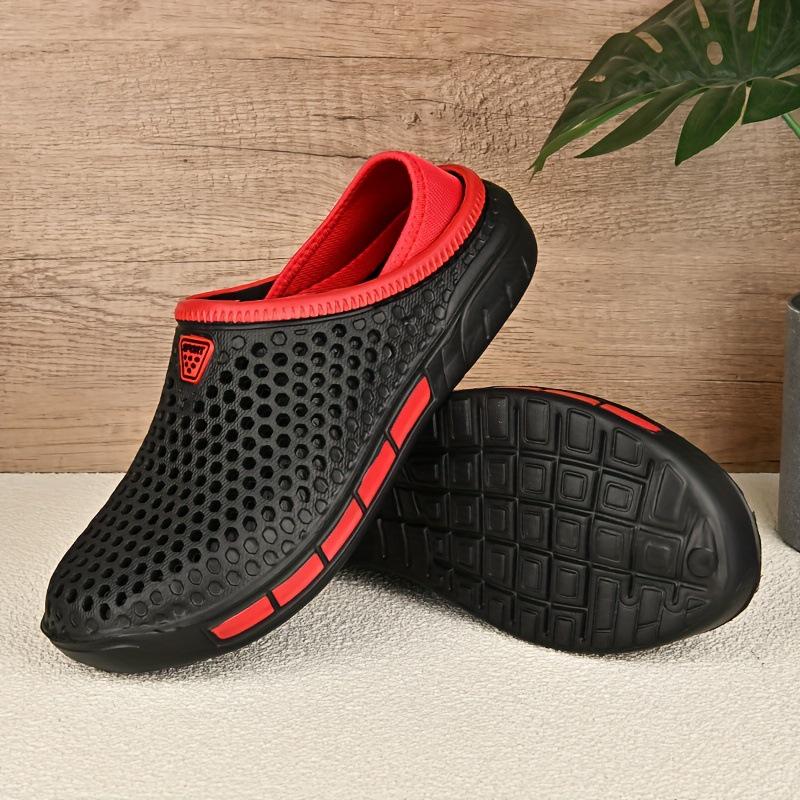 2025 Sommer Herren Atmungsaktive Rutschfeste Geschlossene Zehen StrandSchuhe mit Dicker Sohle und Jelly Design