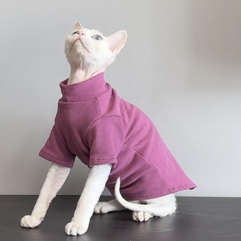 

Худи Sphynx Осень/Зима для бесшерстных кошек - Подходит для Девон-Рексов и Корниш-Рексов L - Large (7-9 lbs)