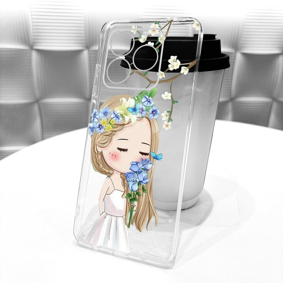 Etui na Honor X5C Plus Pokrowiec Przezroczysty Luksusowy Uroczy Kot Moda Motyl Fajny Malowany Obudowa Na Honor X5cPlus