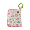 Soft Fabric Baby Photo Album Safe Strong Oxford Bohemian Rainbow Style Memory Book Colorful for Infants Children Use