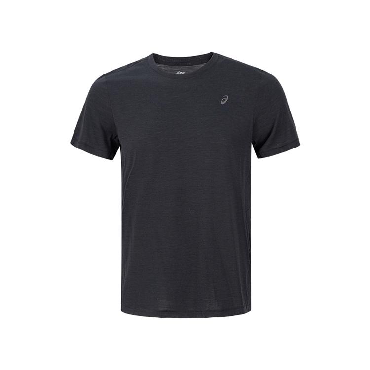 ASICS Moisture Wicking Quick Dry Antibacterial Wool Pullover Reflective Running T-Shirt Men T-Shirts 2031F533-001