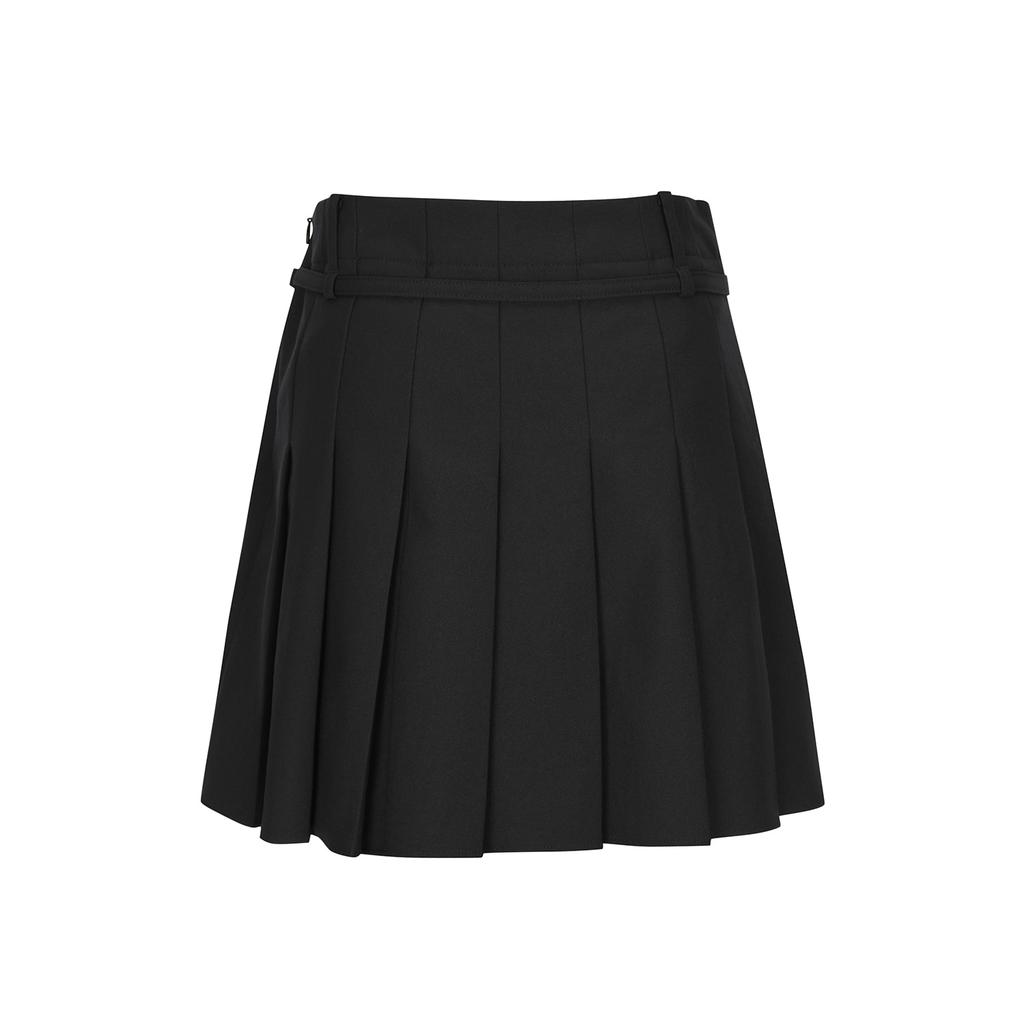 Anew Golf W Buckle Point Pleats Sq_Bk
