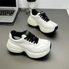100 skirts with women's casual shoes children 2025 thick-soled heightening white shoes new shoes soft-soled women's shoes board shoes
