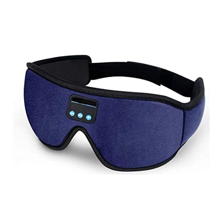 3D Eye Mask Bluetooth Music Play Sleeping Headphones with Built-in HD Speaker Mask For Sleep Headphones Wireless Air Travel 5.0