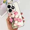 For Cover Tecno Spark Go 2024 Bumper Case Butterfly Cute Cat  Flower Phone Cover Soft Clear Silicone TPU cAPAS Spark GO 2024 Bag