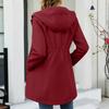 Women's Outdoor Casual Long Sleeve Hoodie Long Length for Everyday Wear