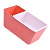 Snack   Plastic Two Layer Multifunctional Food Drain Container for Fruits Nuts Candies