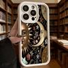 Celestial Sun Moon and Stars Luxury Anti-Slip TPU Phone Case For Xiaomi Redmi Note 15 14 13 12 11 10 9 Pro Full Protective Cover