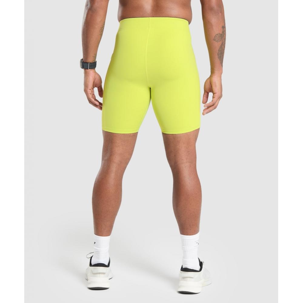 Gymshark Control Baselayer Shorts Vivid Lime A3a2y Ecr6