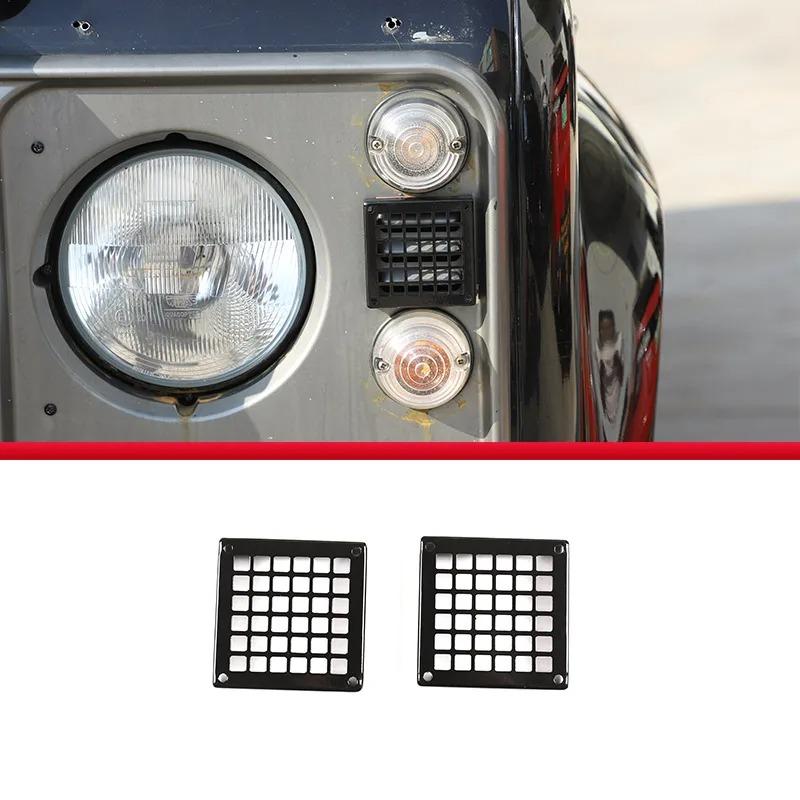 

For Land Rover Defender 90 110 130 2004-2018 Car Front Headlight Dashboard on Both Sides Air Outlet Cover Trim Car Accessories