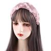 Wide Hair Hoop Mesh Spring With Gear Lace Headband Flower Headband Korean Hairbands Women Hair Hoop