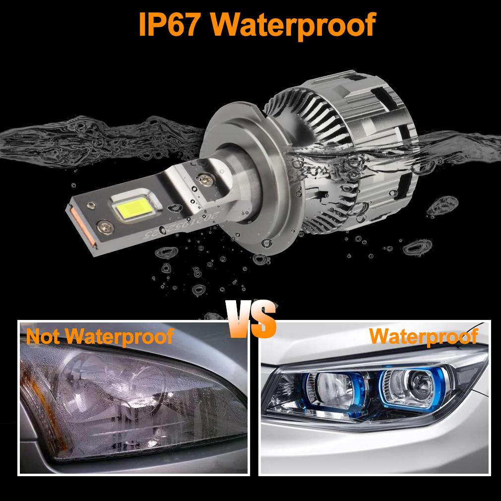 2Pcs H1 H4 HB2 9003 H7 Led Auto Lampen 60W H8 H11 Scheinwerfer Hohe Abblendlicht Lampen 10000LM 9012 Hir2 HB3 9005 HB4 9006 Auto Lichter Für Auto Scheinwerfer 6000K