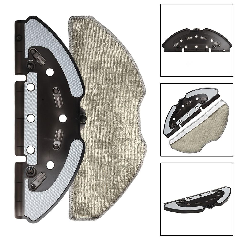 Compact Mop Holder Set with Microfiber Cloth for Easy Cleaning Tasks