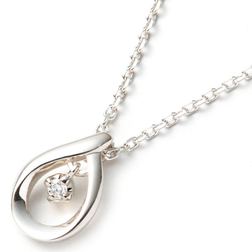

Wrapped Yondoshi Eternal Silver Necklace 111514121809 [Set item] 4℃ Women s