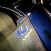 For LEXUS IS FSPORT IS250 IS300 IS350 UX UX300h UX260h UX200 LED Car Door Welcome Logo Projector Ghost Shadow Light AccessorieOQ5 