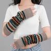 Thicken Bohemian Style Socks Lengthen Knitting Gloves New Calf Socks  Versatile