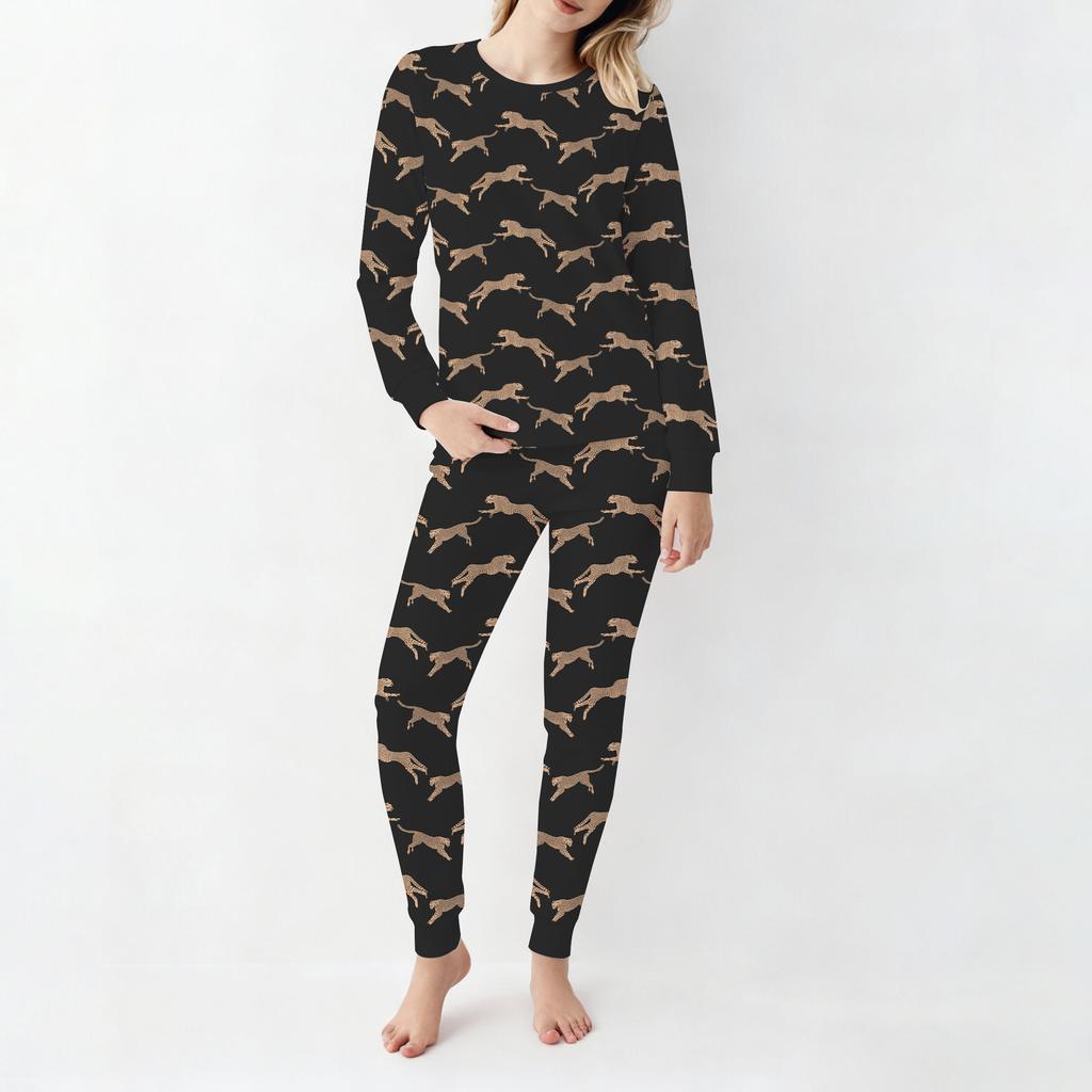 1116 Hot Sale New Christmas Loungewear Family Wear Parent-Child Pajama Printed Set on 1116