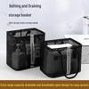 Men's Waterproof Portable Bath Bag - Large Storage Basket for Bathroom Towels