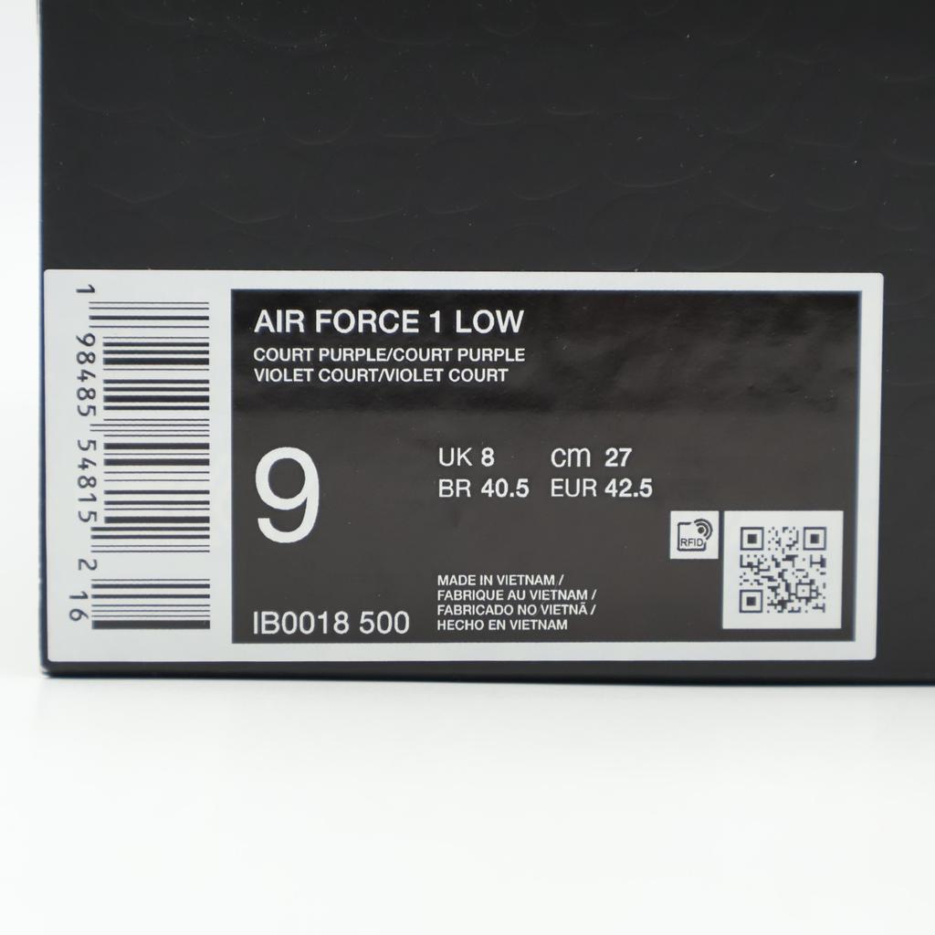 IB0018-500 Kobe Bryant Nike Air Force 1 Low Court Purple (Men's)