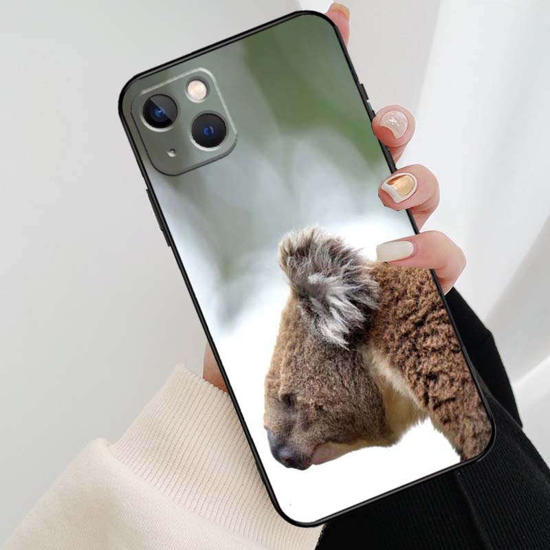 Australian Koala Phone Case For iPhone 17 Pro Max 16 15 11 13 12 14 Pro Max mini 15 16 Plus 16e 17 Air Cover