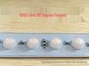 Waterproof 11mm Milky White LED Traffic Signal Lens with High Brightness 5050 Beads
