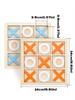 1pc Multicolored Xo & Gobang Design Children 's Puzzle Game Decorative Desktop Ornament Board Game With Parent-child Interaction