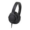 Audio-Technica ATH-SR50 Headphones - Wired, Hi-Res Audio, Portable - Black