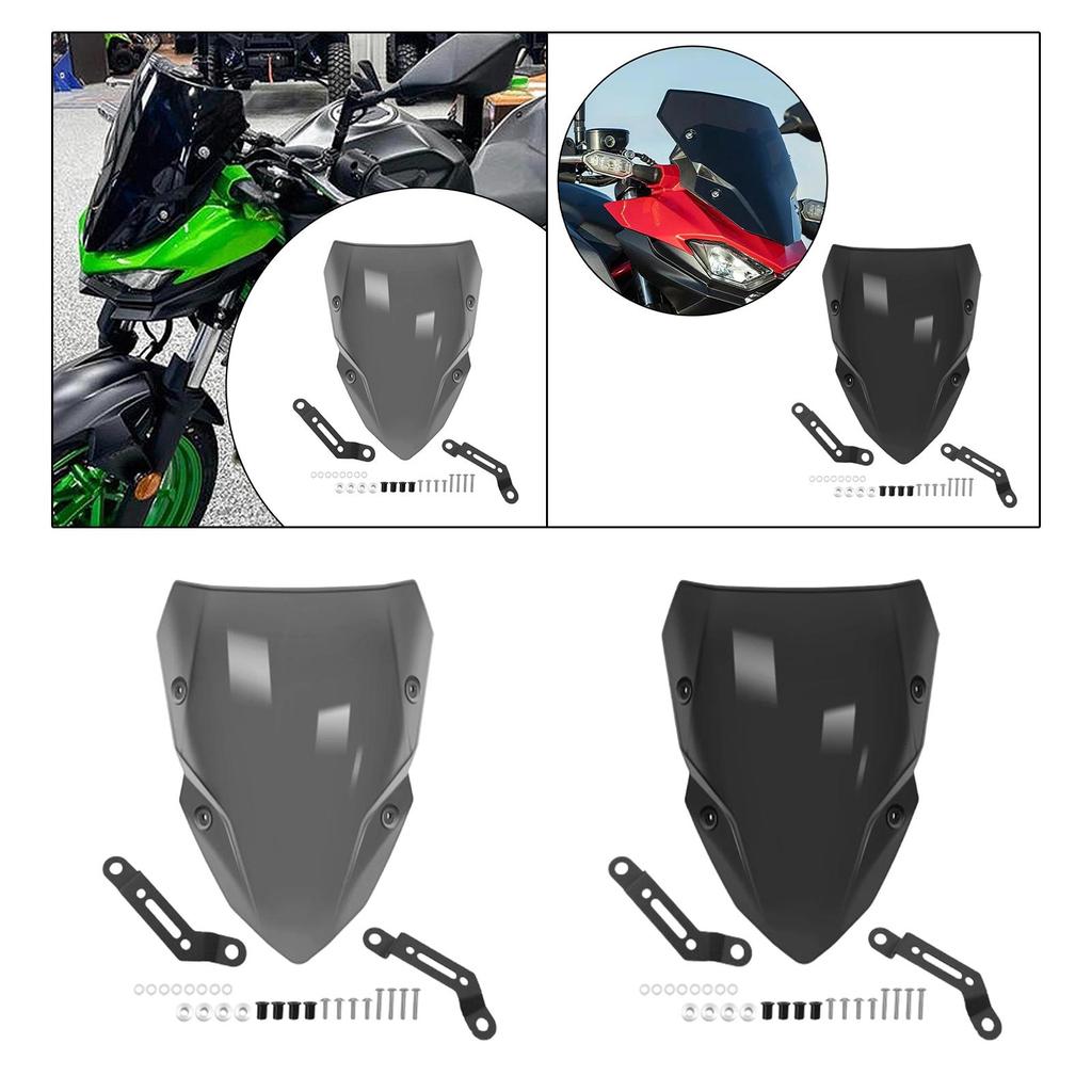 Motorcycle Windshield High Performance Simple Installation Protector Spare Parts Wind Deflector for Z 500 Z500 SE 2025 2025