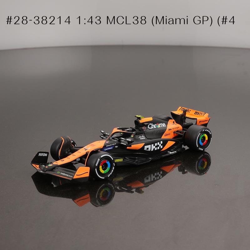 Bimeigao 1:43 McLaren MCL60 2023 F1 Racing Alloy Car Model