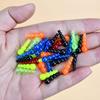 30Pcs Fishing Beads Lures Tackle Kit Inline Spinner Rig for Trout Walleye Perch Lure Making Supplies Fishing Accessories
