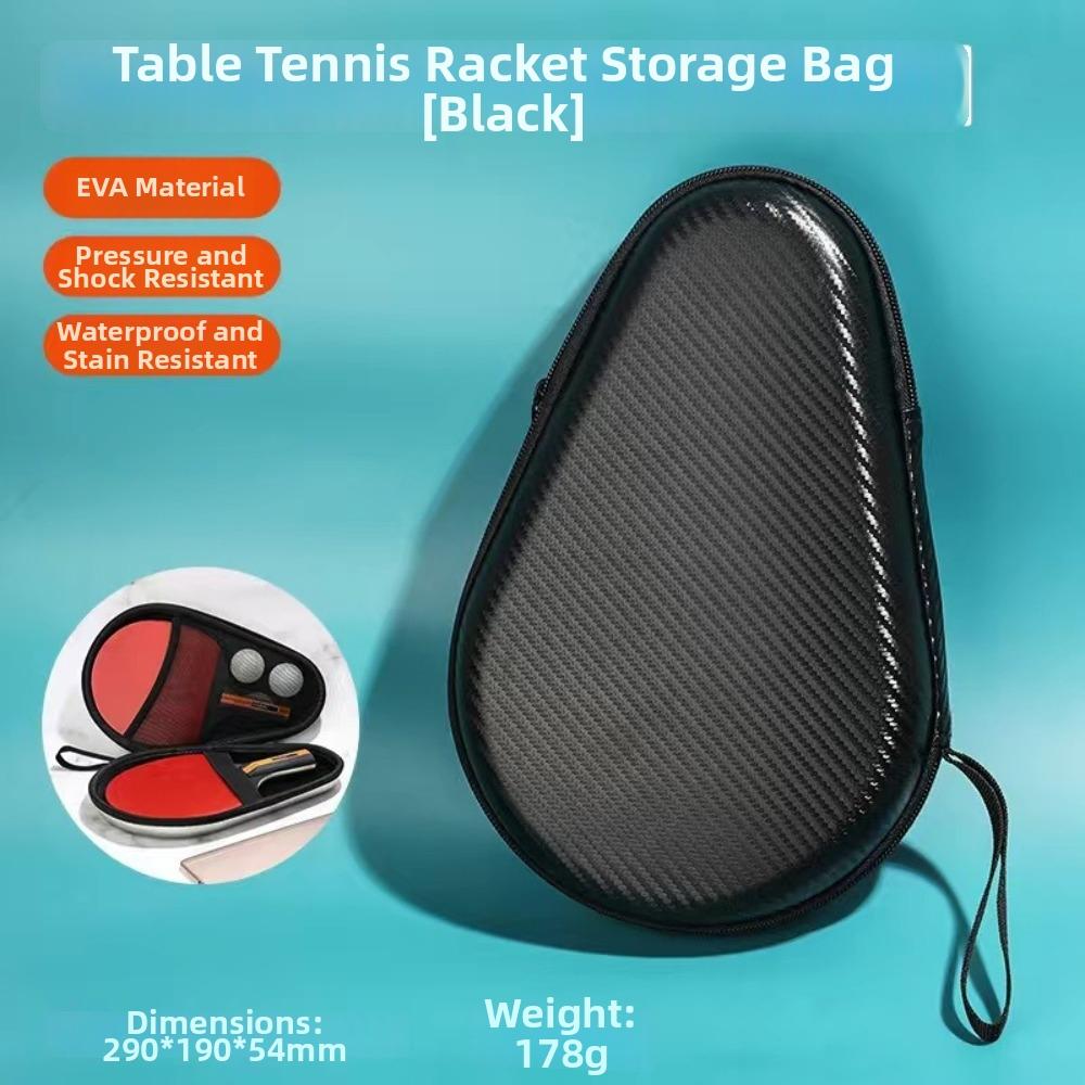 Waterproof Table Tennis Bag Zipper Closure Pingpong Paddle Bag Table Tennis Sports