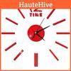 Mirror 3d Luxury Modern Diy Large Wall Clock Surface Sticker Home Office Decor